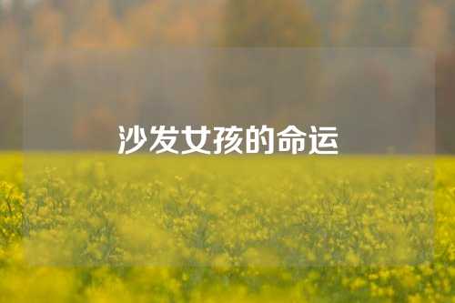 沙发女孩的命运
