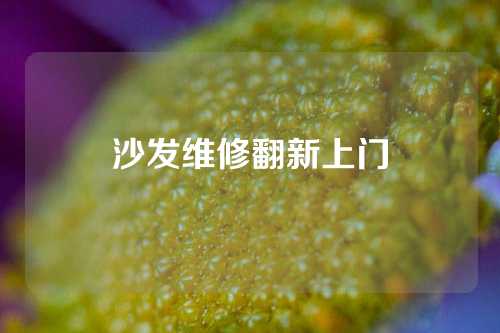 沙发维修翻新上门