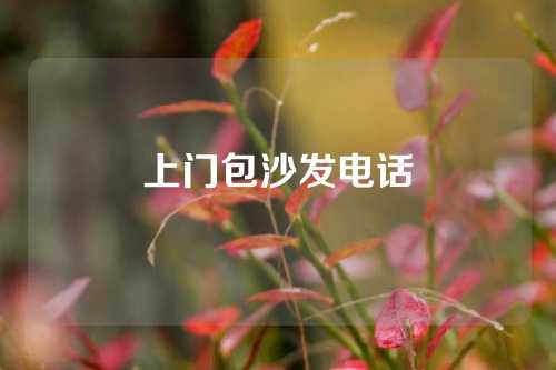 上门包沙发电话