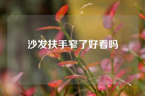 沙发扶手窄了好看吗
