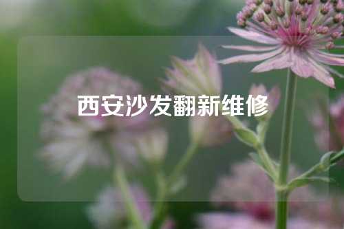 西安沙发翻新维修