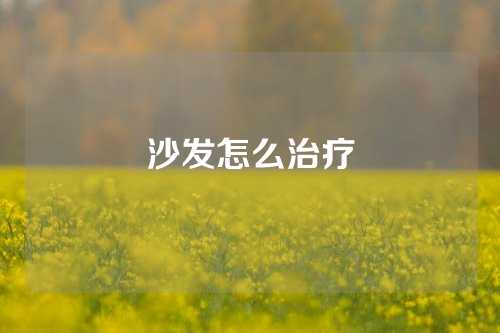 沙发怎么治疗