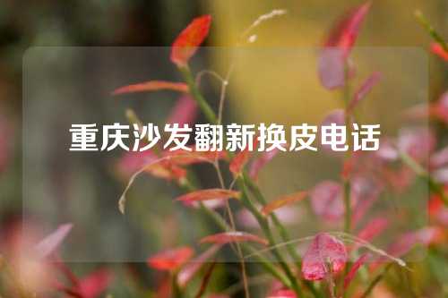 重庆沙发翻新换皮电话