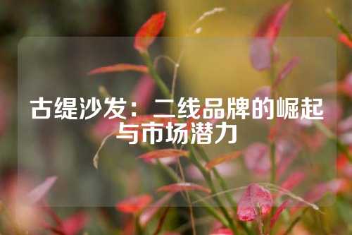 古缇沙发：二线品牌的崛起与市场潜力