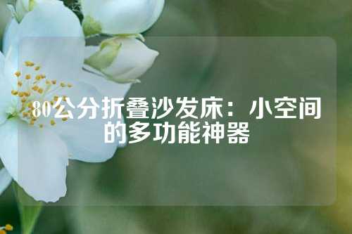80公分折叠沙发床：小空间的多功能神器