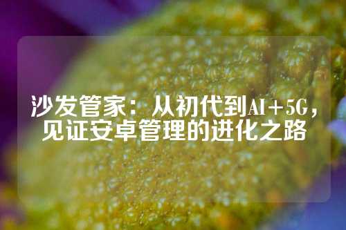 沙发管家：从初代到AI+5G，见证安卓管理的进化之路