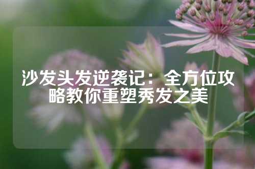 沙发头发逆袭记：全方位攻略教你重塑秀发之美