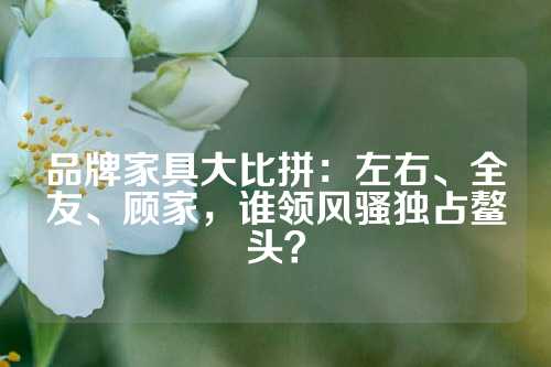 品牌家具大比拼：左右、全友、顾家，谁领风骚独占鳌头？