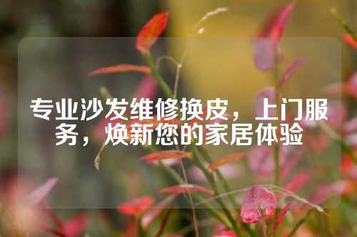 专业沙发维修换皮，上门服务，焕新您的家居体验