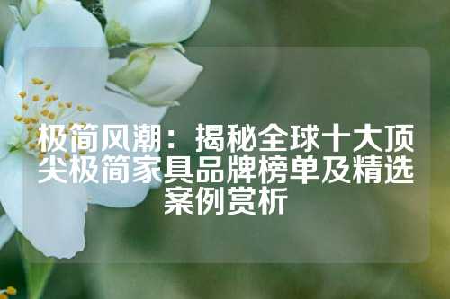 极简风潮:揭秘全球十大顶尖极简家具品牌榜单及精选案例赏析