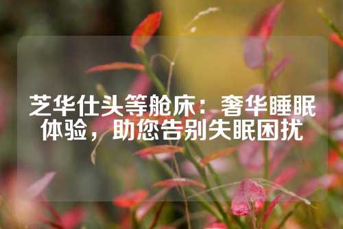 芝华仕头等舱床：奢华睡眠体验，助您告别失眠困扰