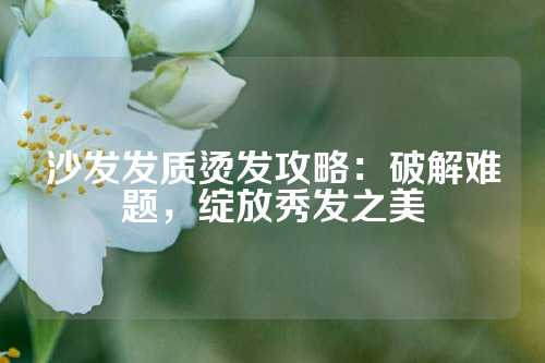沙发发质烫发攻略：破解难题，绽放秀发之美