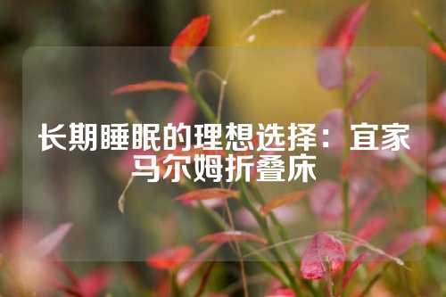 长期睡眠的理想选择：宜家马尔姆折叠床