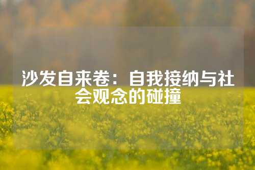 沙发自来卷：自我接纳与社会观念的碰撞