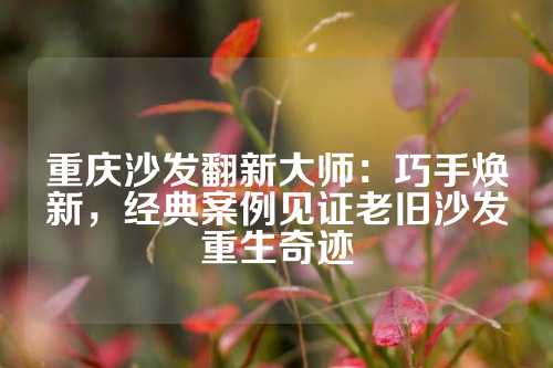 重庆沙发翻新大师：巧手焕新，经典案例见证老旧沙发重生奇迹
