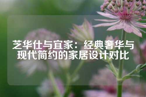 芝华仕与宜家：经典奢华与现代简约的家居设计对比
