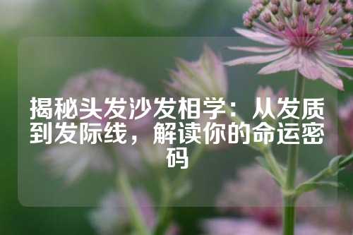 揭秘头发沙发相学：从发质到发际线，解读你的命运密码