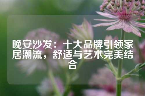 晚安沙发：十大品牌引领家居潮流，舒适与艺术完美结合