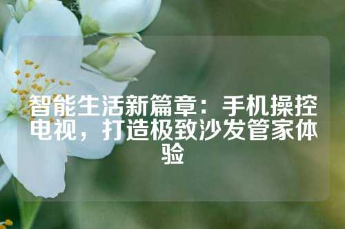 智能生活新篇章：手机操控电视，打造极致沙发管家体验