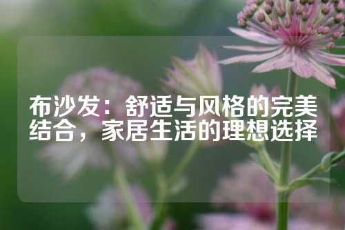 布沙发：舒适与风格的完美结合，家居生活的理想选择