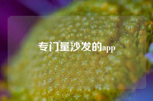专门量沙发的app