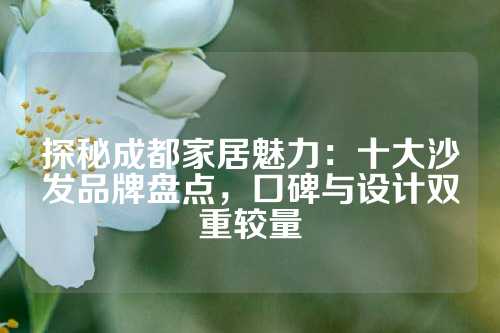 探秘成都家居魅力:十大沙发品牌盘点,口碑与设计双重较量
