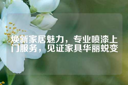 焕新家居魅力，专业喷漆上门服务，见证家具华丽蜕变