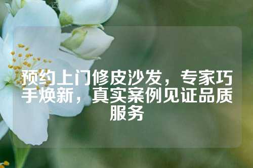 预约上门修皮沙发，专家巧手焕新，真实案例见证品质服务