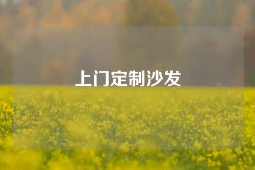 上门定制沙发