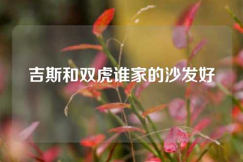 吉斯和双虎谁家的沙发好
