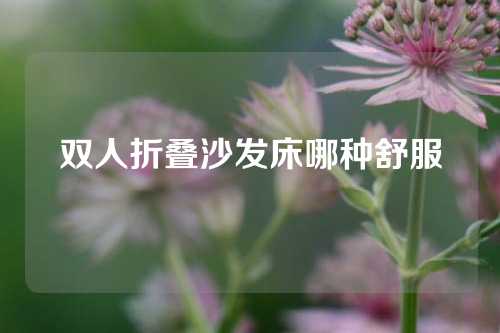 双人折叠沙发床哪种舒服
