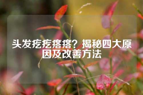 头发疙疙瘩瘩？揭秘四大原因及改善方法