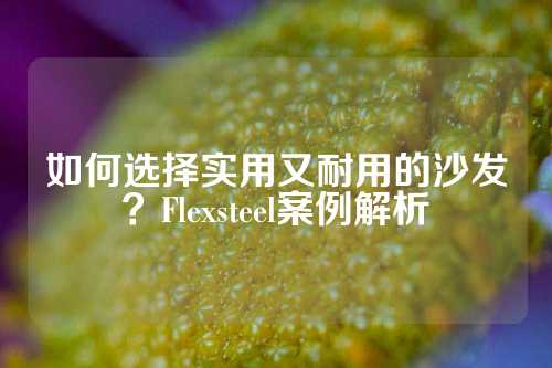 如何选择实用又耐用的沙发？Flexsteel案例解析